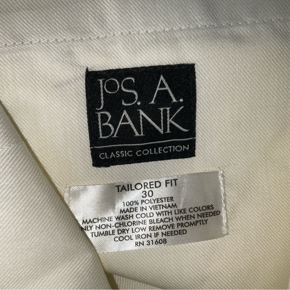 NWT Jos. A. Bank Classic Collection Tailored Fit Chino Dress Shorts‎ Tan 30 X 10 - Picture 6 of 6